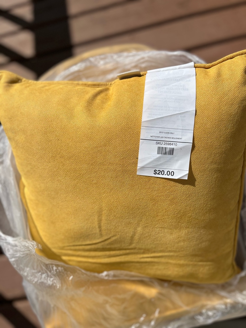 4 Pier 1 indoor/outdoor Pillows